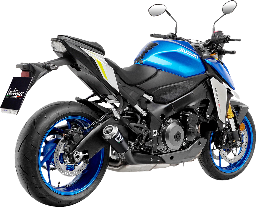 LEOVINCE LV-10 Slip-On Muffler -Carbon Fiber GSX-S 1000 GT 2022-2023 15245C