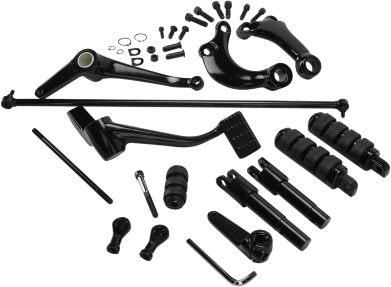 DRAG SPECIALTIES Forward Control - XL - Black 56220