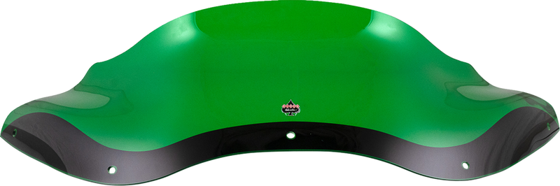 KLOCK WERKS Kolor Flare™ Windshield - 8" - Green - FLTR KWW-01-0692