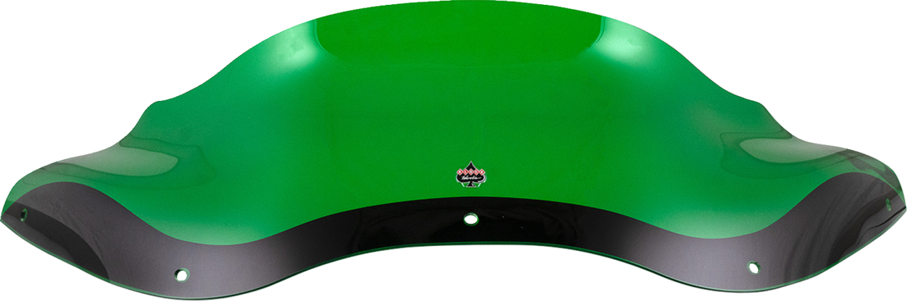 KLOCK WERKS Kolor Flare™ Windshield - 8" - Green - FLTR KWW-01-0692