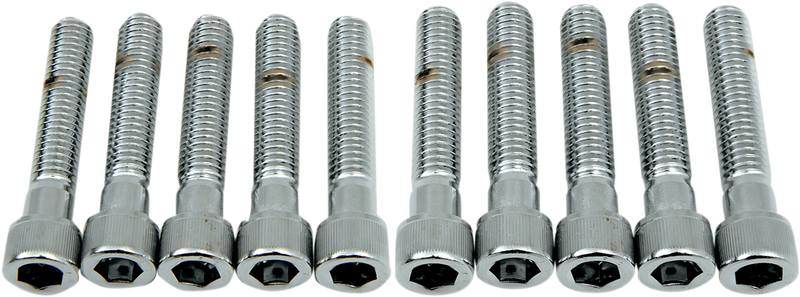 DRAG SPECIALTIES Bolts - Socket-Head - Knurled - 3/8-16 x 2" MPB242