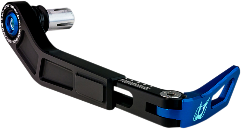 DRIVEN RACING Lever Guard - D-Axis - Left - Blue DXL2-BL