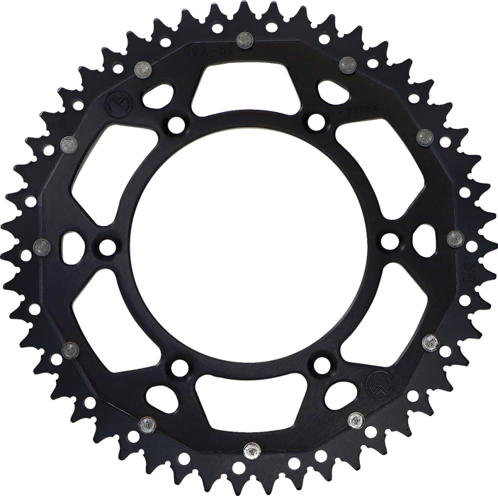 MOOSE RACING Dual Sprocket - Black - 51 Tooth 1210-897-51-10X