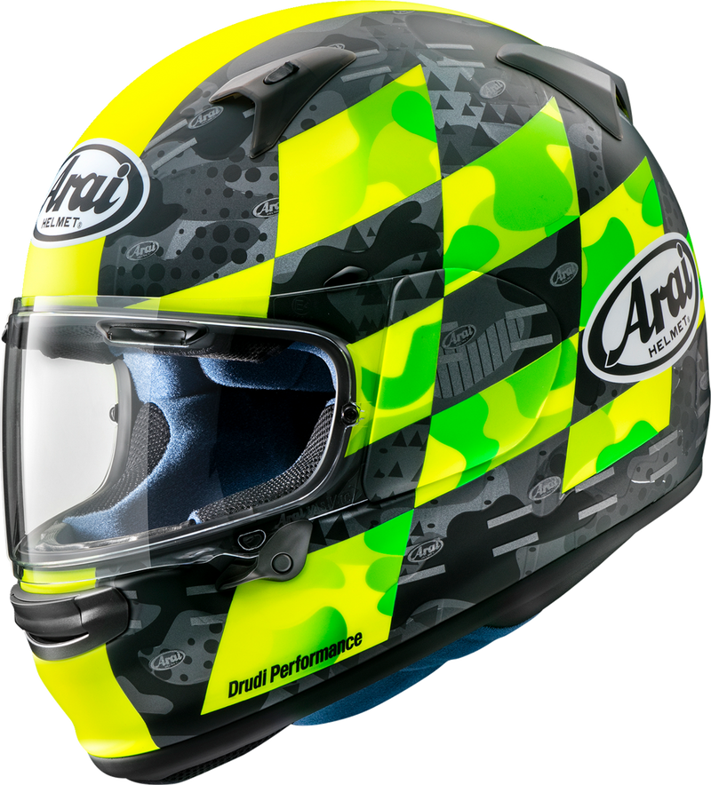 ARAI Regent-X Motorcycle Helmet - Patch - Yellow Frost - Large 0101-15830