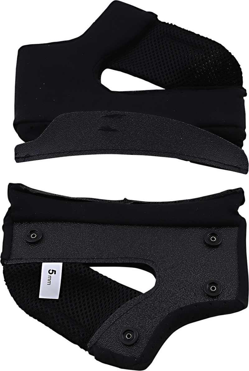 BILTWELL Gringo/Gringo S Cheek Pads - ECE - 5 mm 0023-020-0105