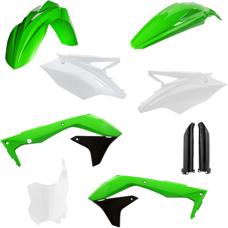 ACERBIS Full Replacement Body Kit - OE '16 Green/White/Black 2449575135
