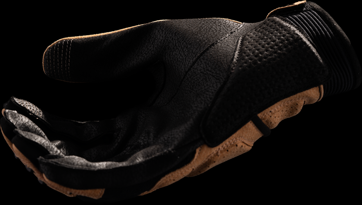 ICON Superduty3™ Motorcycle Gloves - Tan - Small 3301-4600