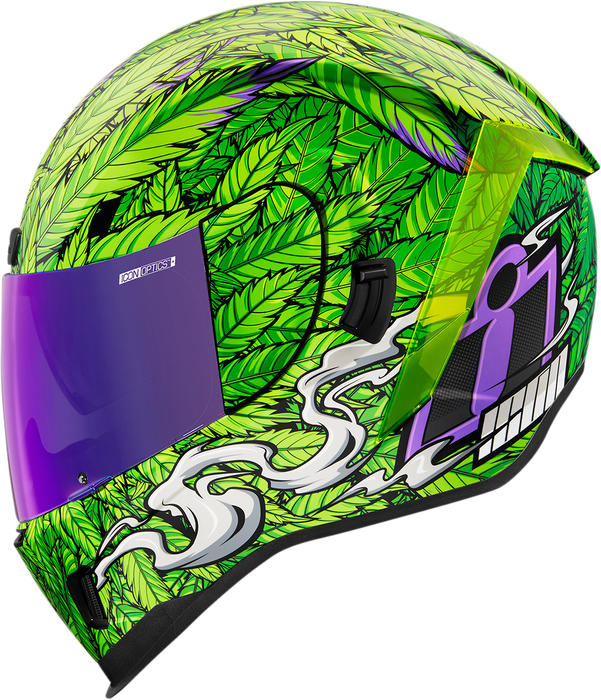 ICON Airform™ Motorcycle Helmet - Ritemind Glow™ - Green - 2XL 0101-14083