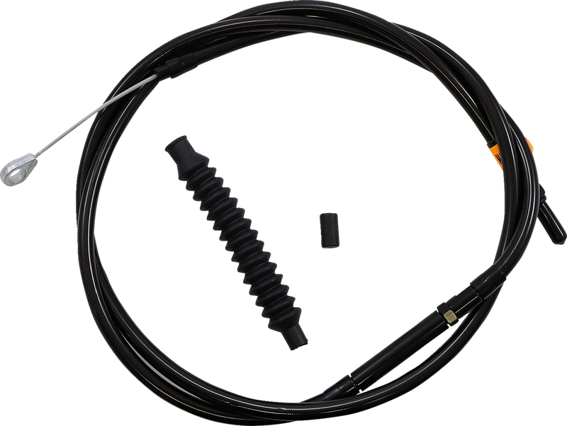 LA CHOPPERS Clutch Cable - 15" - 17" Ape Hanger Handlebars - Midnight LA-8010C16M