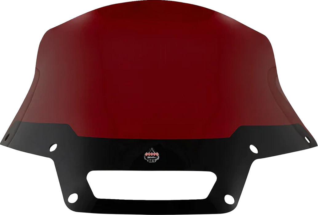 KLOCK WERKS Kolor Flare™ Sport Windshield - 8" - Red - FXLRST KWW-02-0629