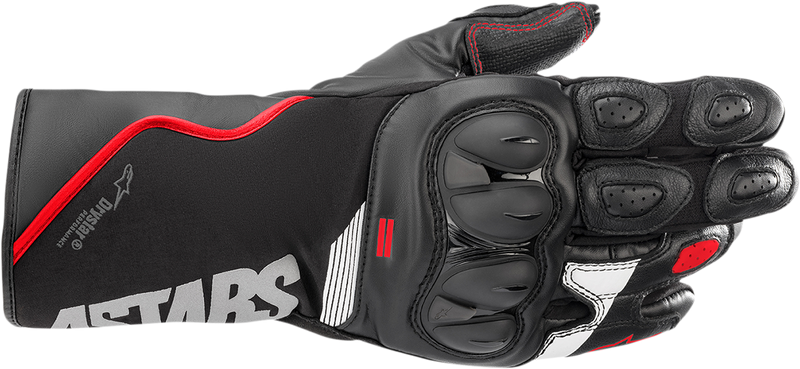 ALPINESTARS SP-365 Drystar® Gloves - Black/Fluo Red/White - Small 3527921-1321-S