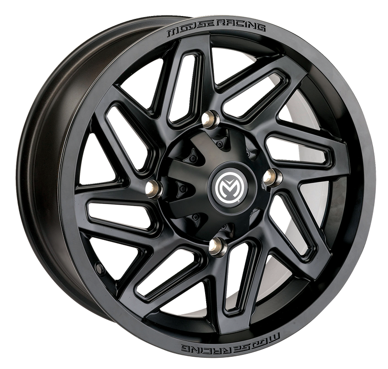 MOOSE UTILITY Wheel - 361X - Front - Black - 12x7 - 4/156 - 4+3 361MO127156MB4