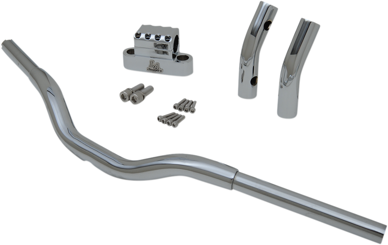 LA CHOPPERS Handlebar - Kage Fighter - Pullback - 9" - Chrome LA-7336-06