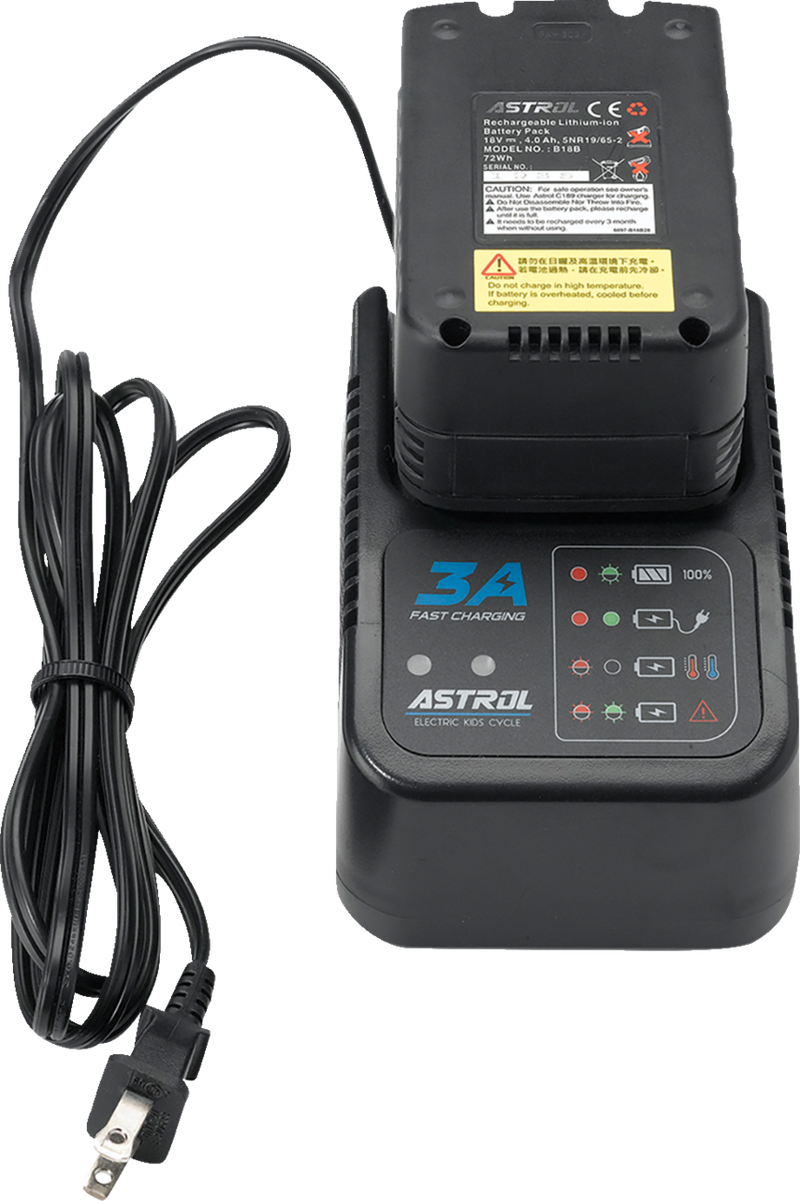 MOOSE RACING RS-16 E-Bike Battery Charger X01-E2502