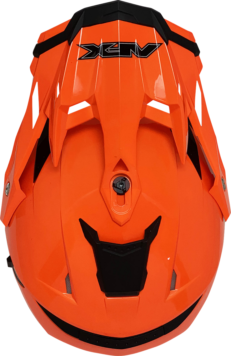 AFX FX-41DS Motorcycle Helmet - Safety Orange - 2XL 0110-3771