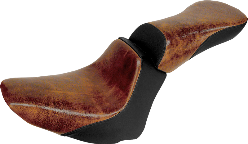SADDLEMEN Pillion Pad - Lariat - Brown 806-23-016B