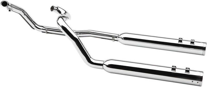 COBRA True Dual Headpipes - Chrome - '07-'08 FL 6251