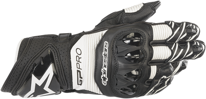 ALPINESTARS GP Pro R3 Gloves - Black/White - 2XL 3556719-12-XXL