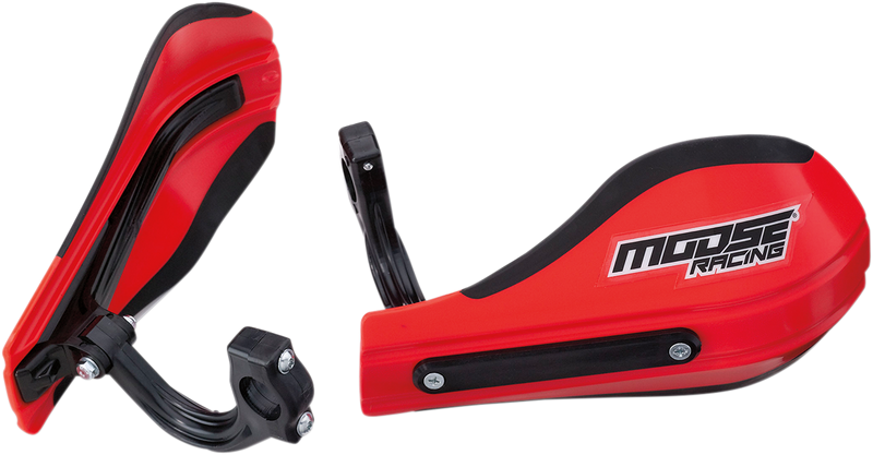 MOOSE RACING Handguards - Roost 2 - Red 53-226
