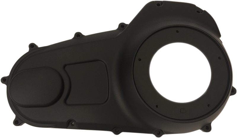 DRAG SPECIALTIES Outer Primary Cover - Black - Narrow Profile NARROW USE M8 DERBY COVER 77957B
