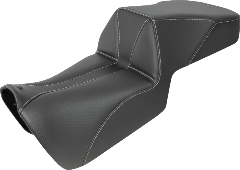 SADDLEMEN Pan America Adventure Tour Seat - Carbon Fiber/Whisper Black - Standard 821-34-200