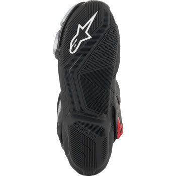 ALPINESTARS SMX-6 V3 Vented Boots - Black/Silver/Red - US 11.5/EU 46 2223225-199-46