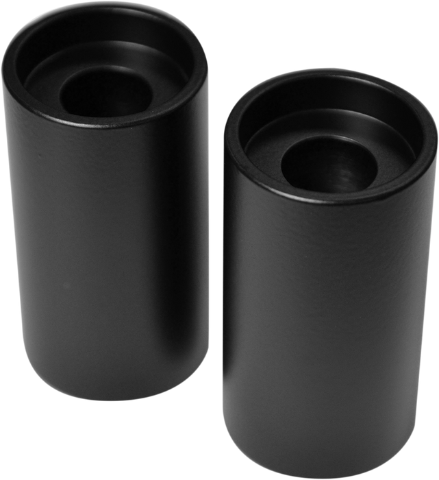 LA CHOPPERS Riser Extensions - 2" - Flat Black LA-7413-03M