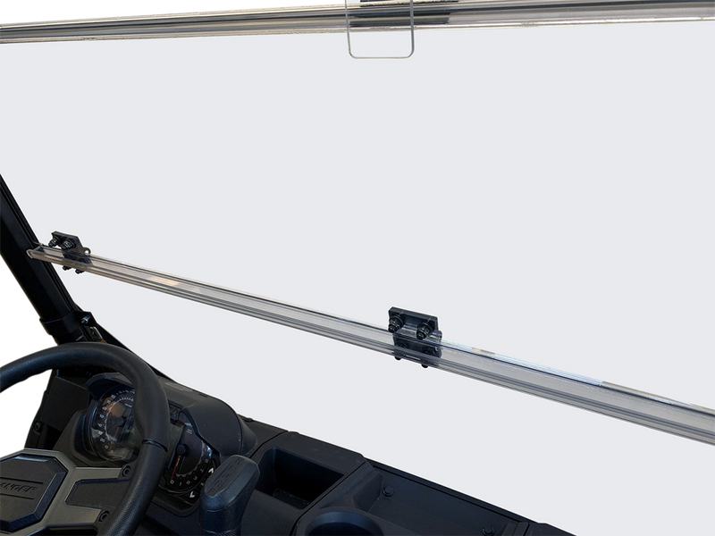 MOOSE UTILITY Full Folding Windshield - Deluxe - Ranger V000265-12200M