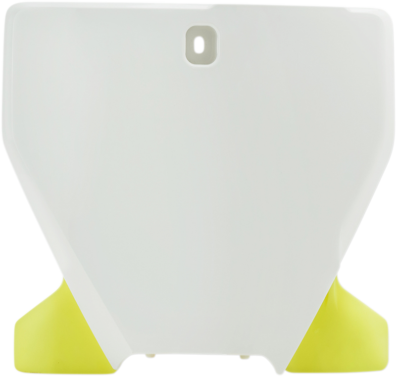 ACERBIS Front Number Plate - White/Yellow 2726571070