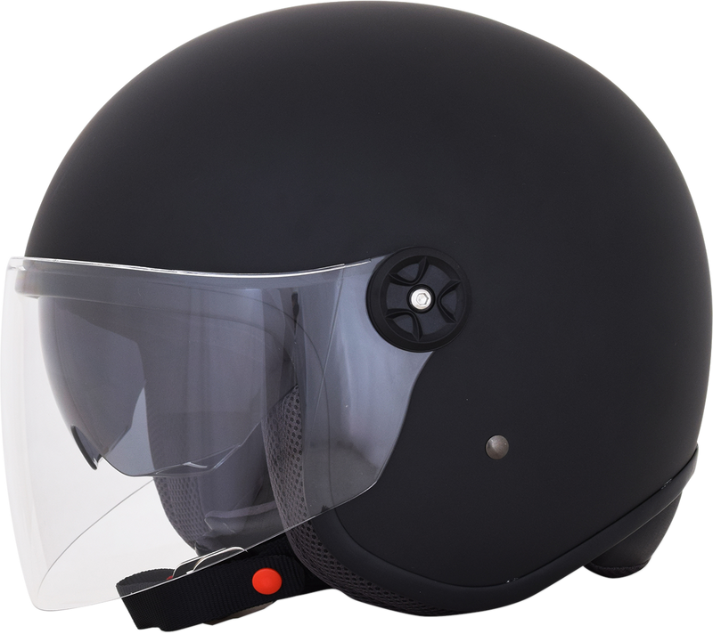 AFX FX-143 Motorcycle Helmet - Matte Black - Medium 0104-2616