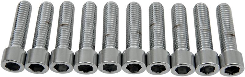 DRAG SPECIALTIES Bolts - Socket-Head - Smooth - 3/8-16 x 1-1/2" MPB240S