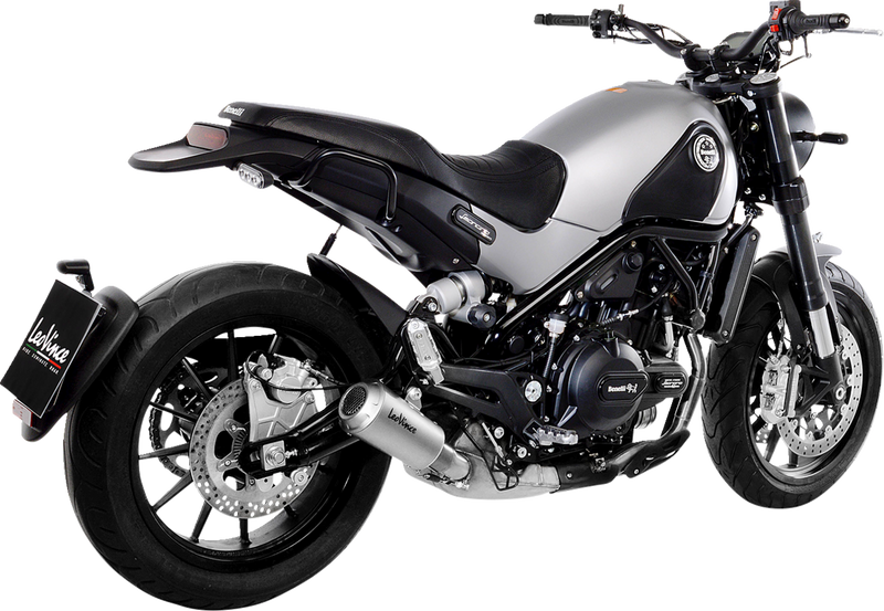 LEOVINCE LV-10 Slip-On Muffler - Stainless Steel 15226