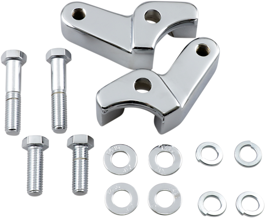 LA CHOPPERS Rear Lowering Kit - Chrome - '18+ FL LA-7590-06
