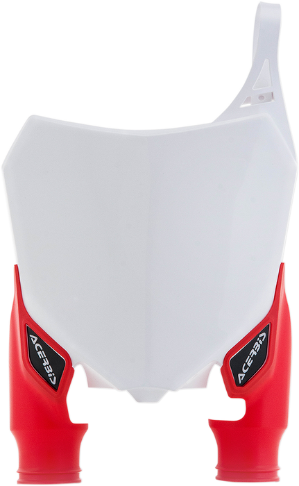 ACERBIS Raptor Number Plate - White/Red 2527411030