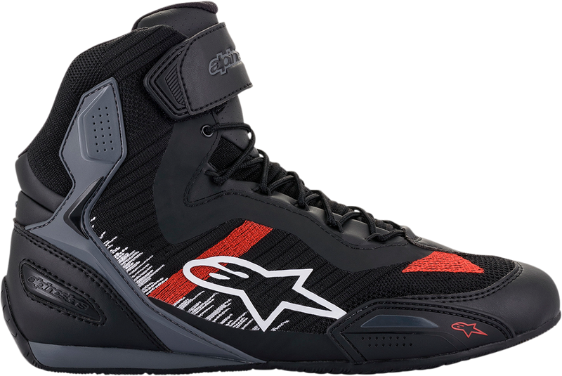 ALPINESTARS Faster-3 Rideknit® Shoes - Black/Gray/Red - US 11 2510319116511