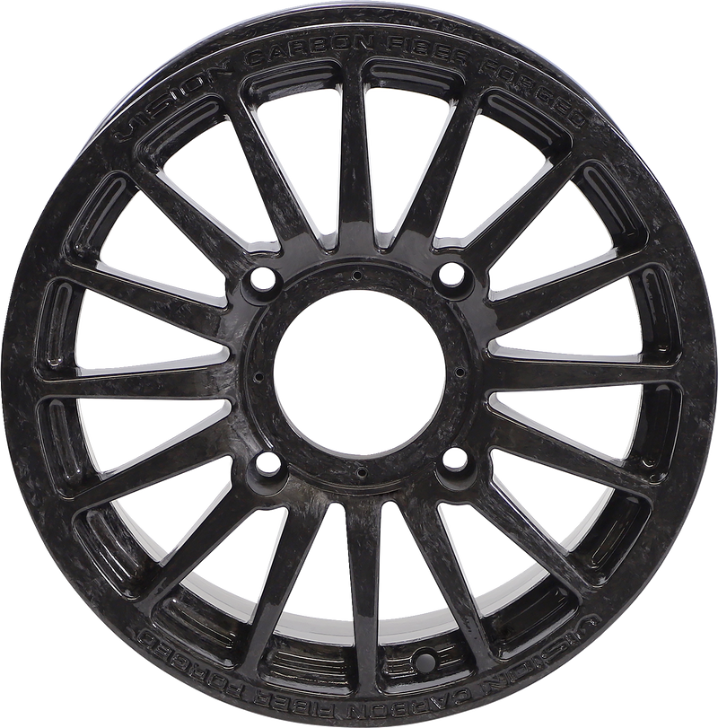 MOOSE UTILITY Wheel - 325X Carbon Fiber - Front/Rear - Black - 15x6 - 4/156 - 5+1 325-1561565-150