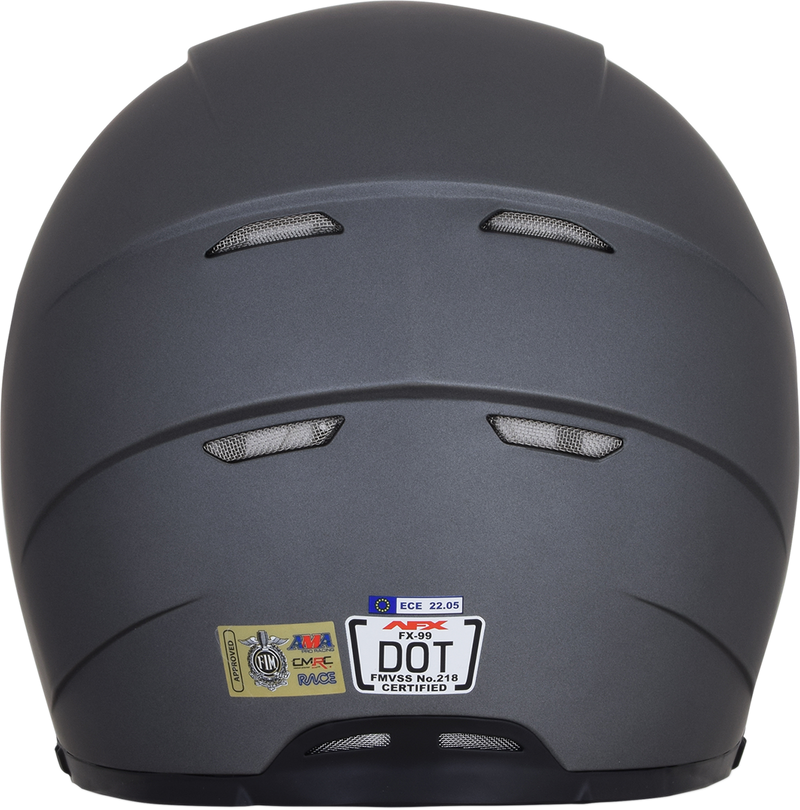 AFX FX-99 Motorcycle Helmet - Frost Gray - XL 0101-11064
