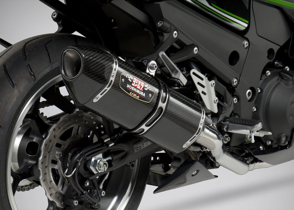 Yoshimura Street Exhaust Systems Race, Full System, R-77, Stainless Steel With Carbon 1414100220