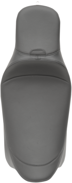 DRAG SPECIALTIES Extended Reach Predator Seat - Mild Stitched - Driver's Backrest - FL '08-'22 0801-1005