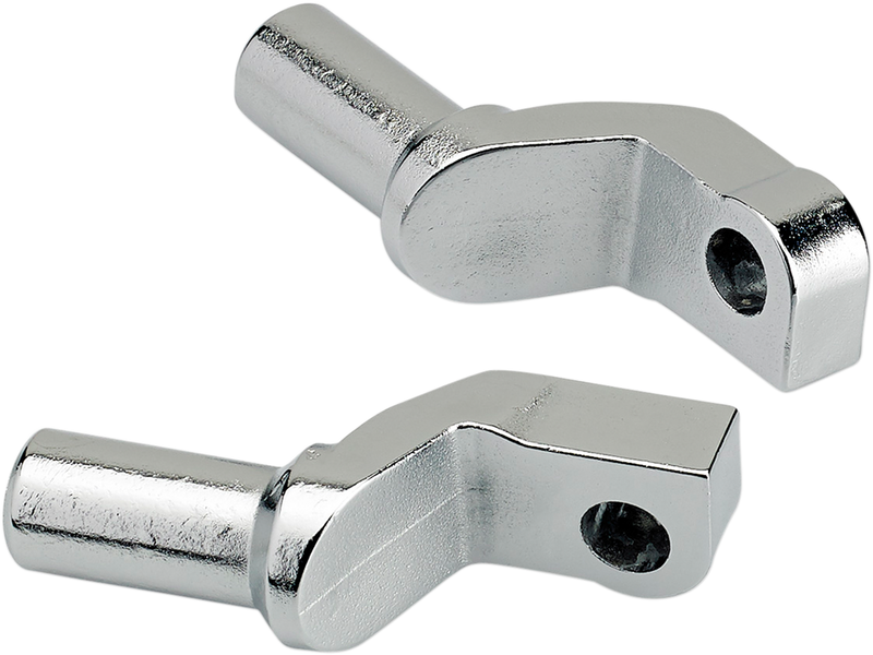 BILTWELL Footpeg Step Mount - Chrome 0107-1639-05