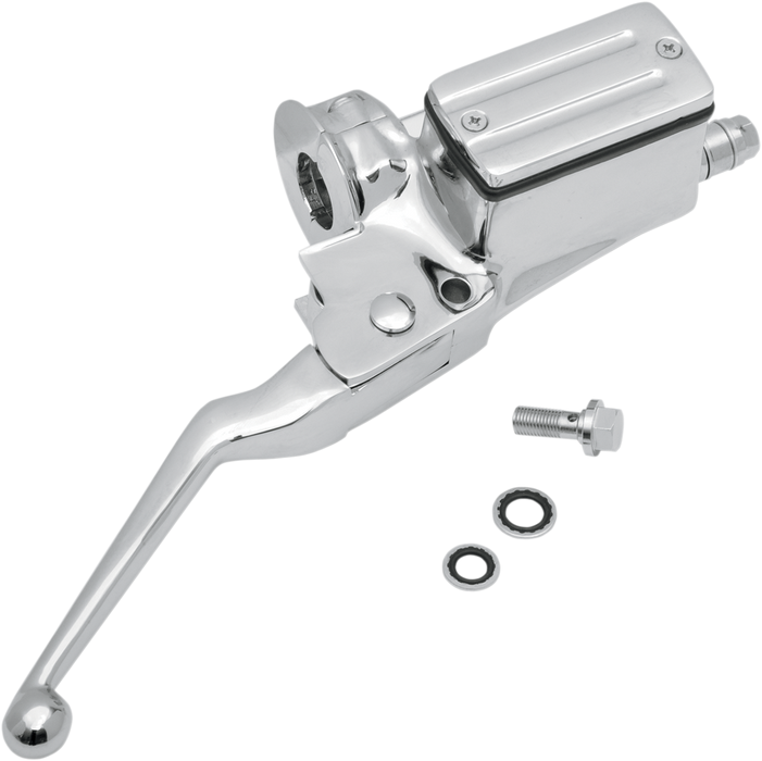 DRAG SPECIALTIES Brake Master Cylinder - 3/4" - Dual Disc - Chrome 07-0540-1NU