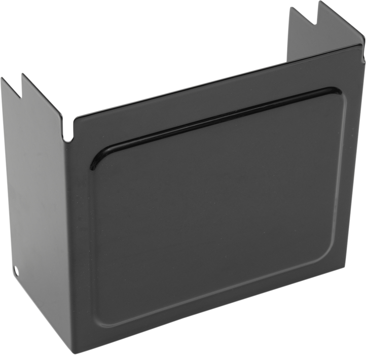 DRAG SPECIALTIES Battery Cover - Raised - Black 25-0029GB