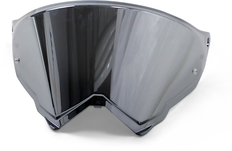 AGV AX9 Pinlock® Shield - Scratch Resistant - Iridium Silver 20KV30L1N1002