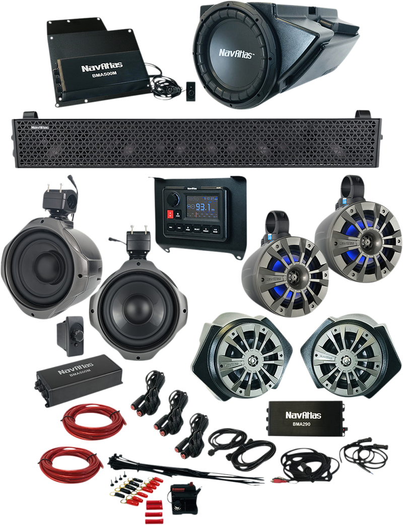NAVATLAS Audio Kit - Zone 6 - Turbo RZR1ZONE6