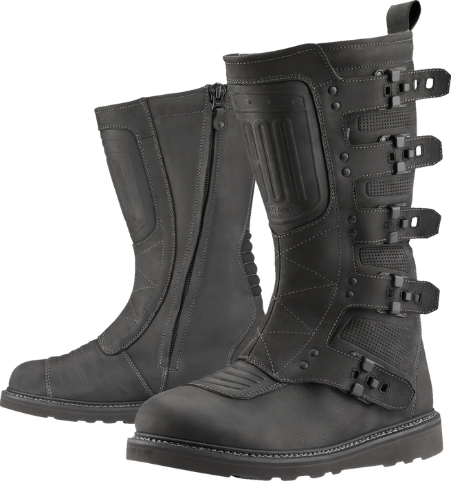 ICON Elsinore 2™ CE Boots - Black - Size 8 3403-1209