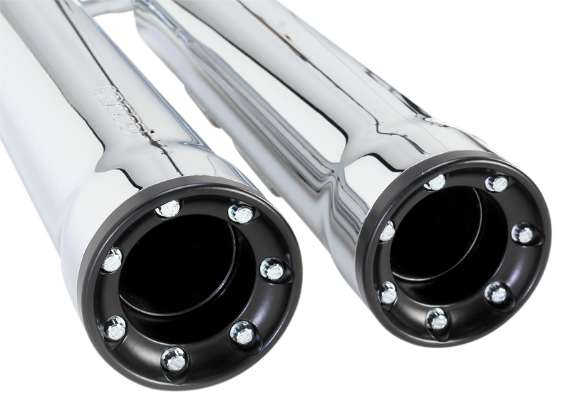 COBRA 3" RPT Mufflers - Chrome FIT 00-06 MODELS ONLY 6050