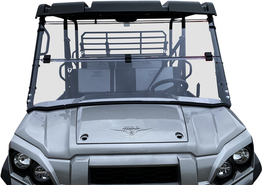 MOOSE UTILITY Full Folding Windshield - Deluxe - Mule V000276-12200M