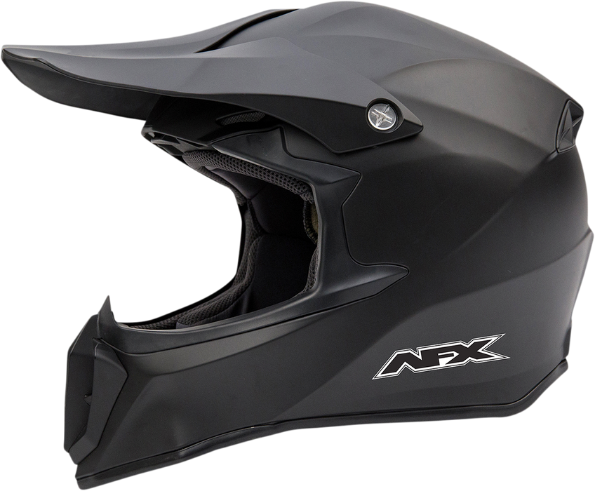 AFX FX-14 Motorcycle Helmet - Matte Black - 2XS 0110-7026