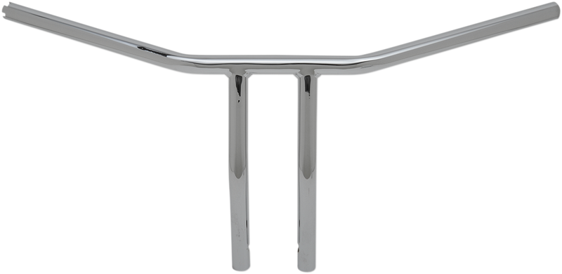DRAG SPECIALTIES Handlebar - T-Bar - Drilled/Dimpled - 10" - Chrome 0601-4230