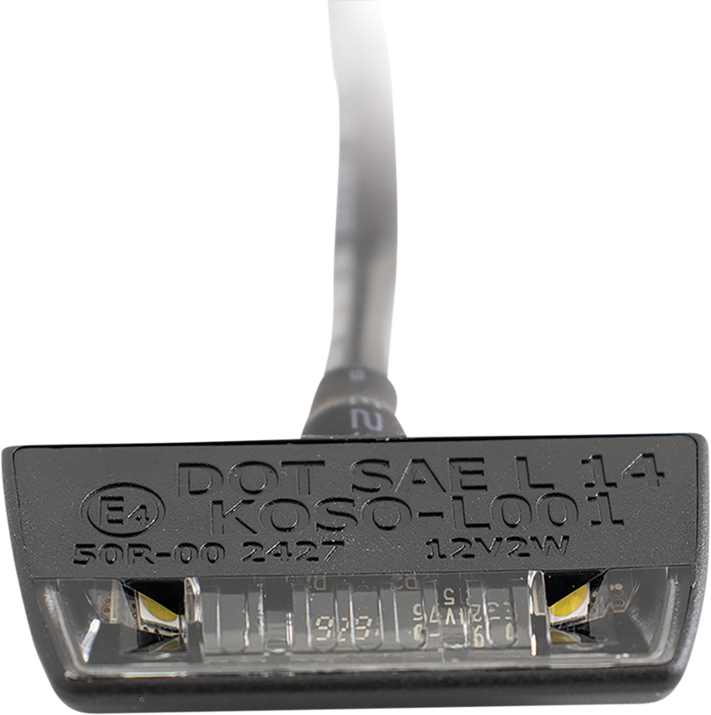 KOSO NORTH AMERICA LED License Plate Light HD008000